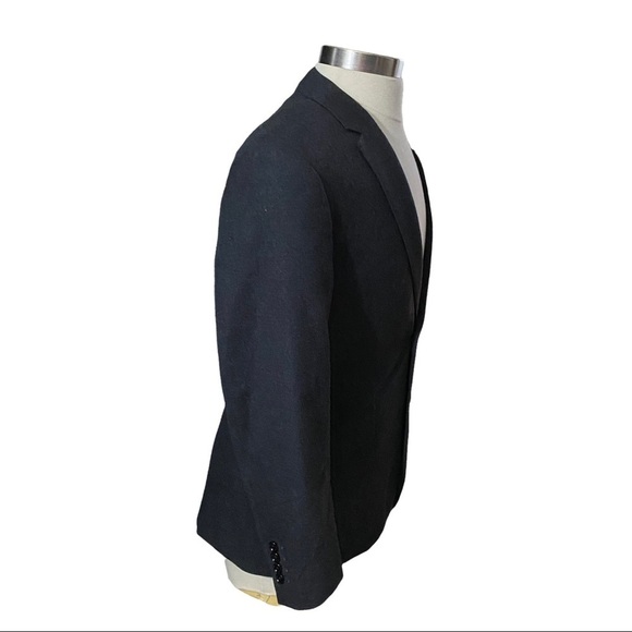 Indochino Charcoal Grey Super Soft Wool & Silk 2-Button Suit Jacket Blazer 38R - Picture 5 of 13